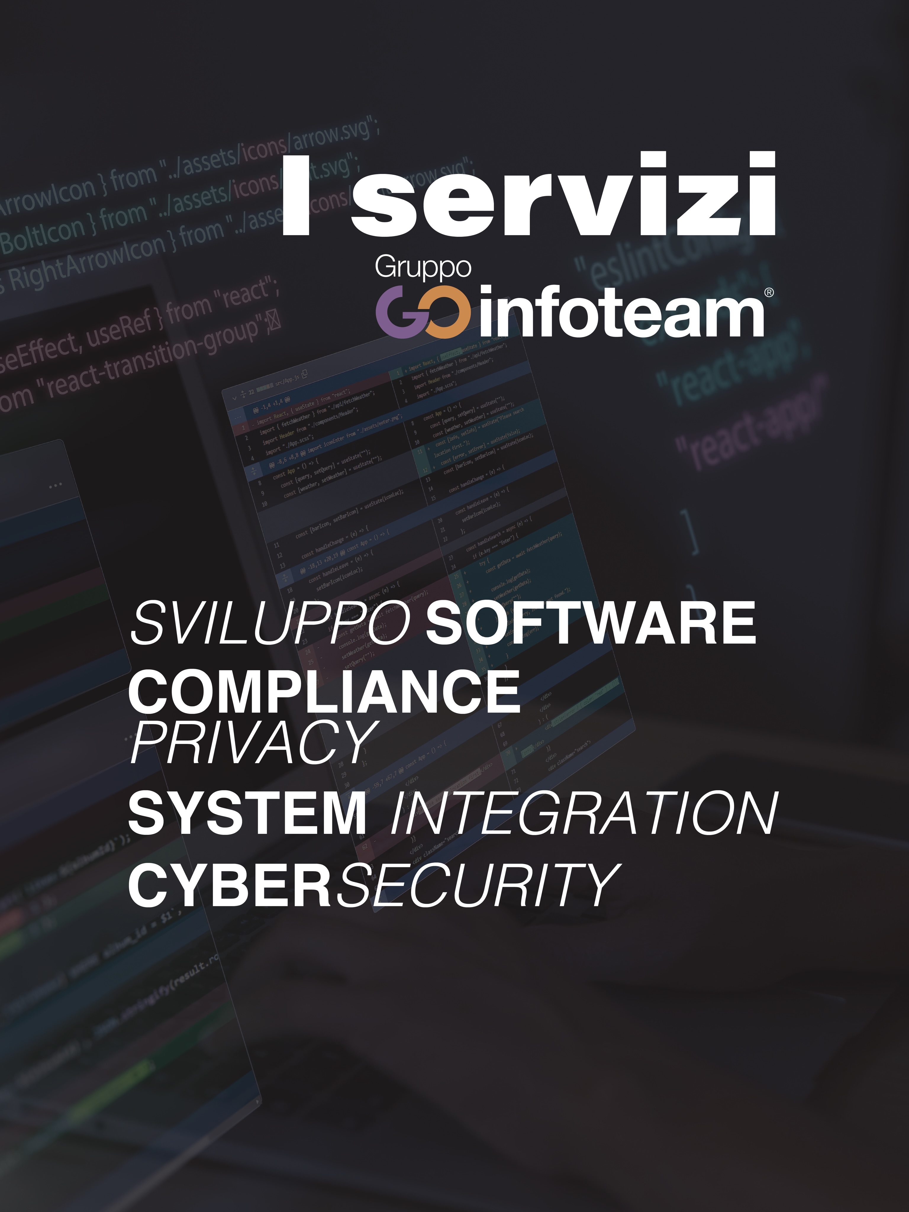 🤝Costruiamo soluzioni su misura per il tuo business

👉Scopri cosa possiamo fare per te, link in bio 

 #infoteam #svilupposoftware #complianceprivacy #systemintegration cybersecurity